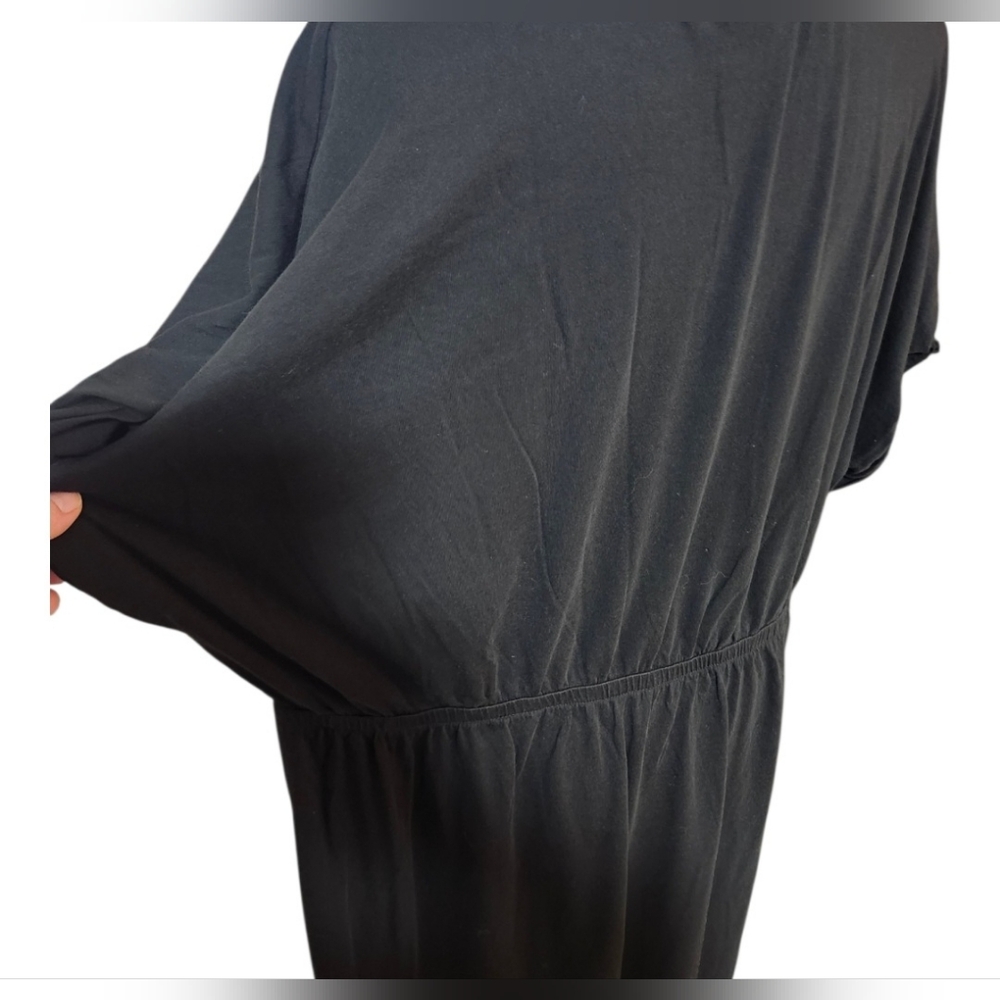 H&M 🇸🇪 Soft & Stretchy, Casual Black Dress - Picture 5 of 9